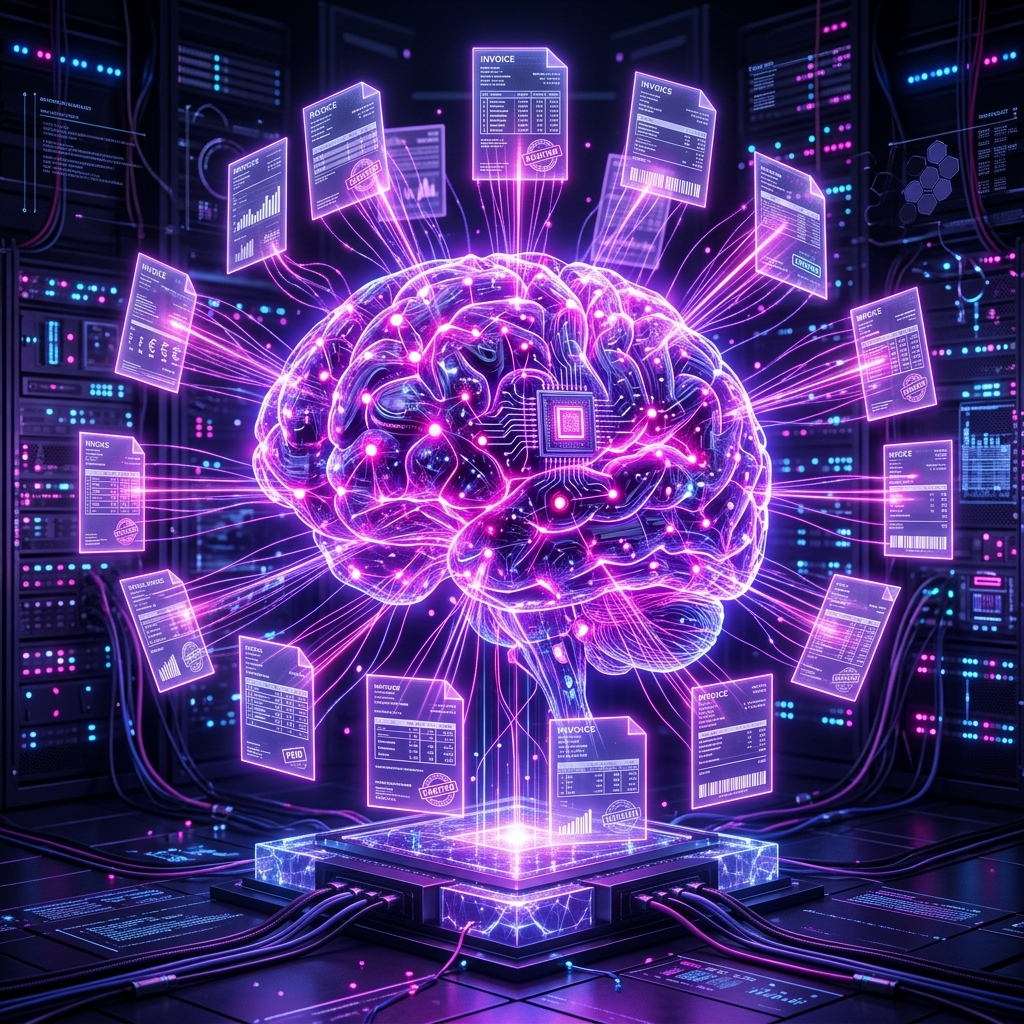 Representação do Setup Sonda AI e telemetria analítica do cérebro de auditoria da Signa³